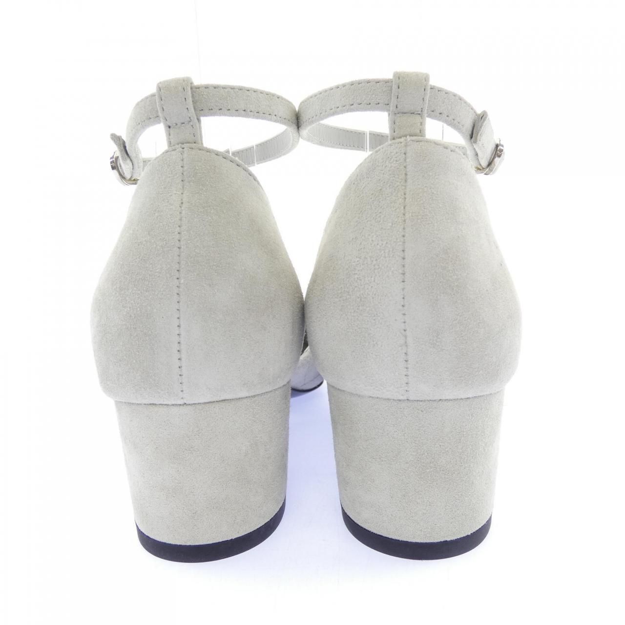 Chanel Ballerina Shoes Flats Gray — view 5
