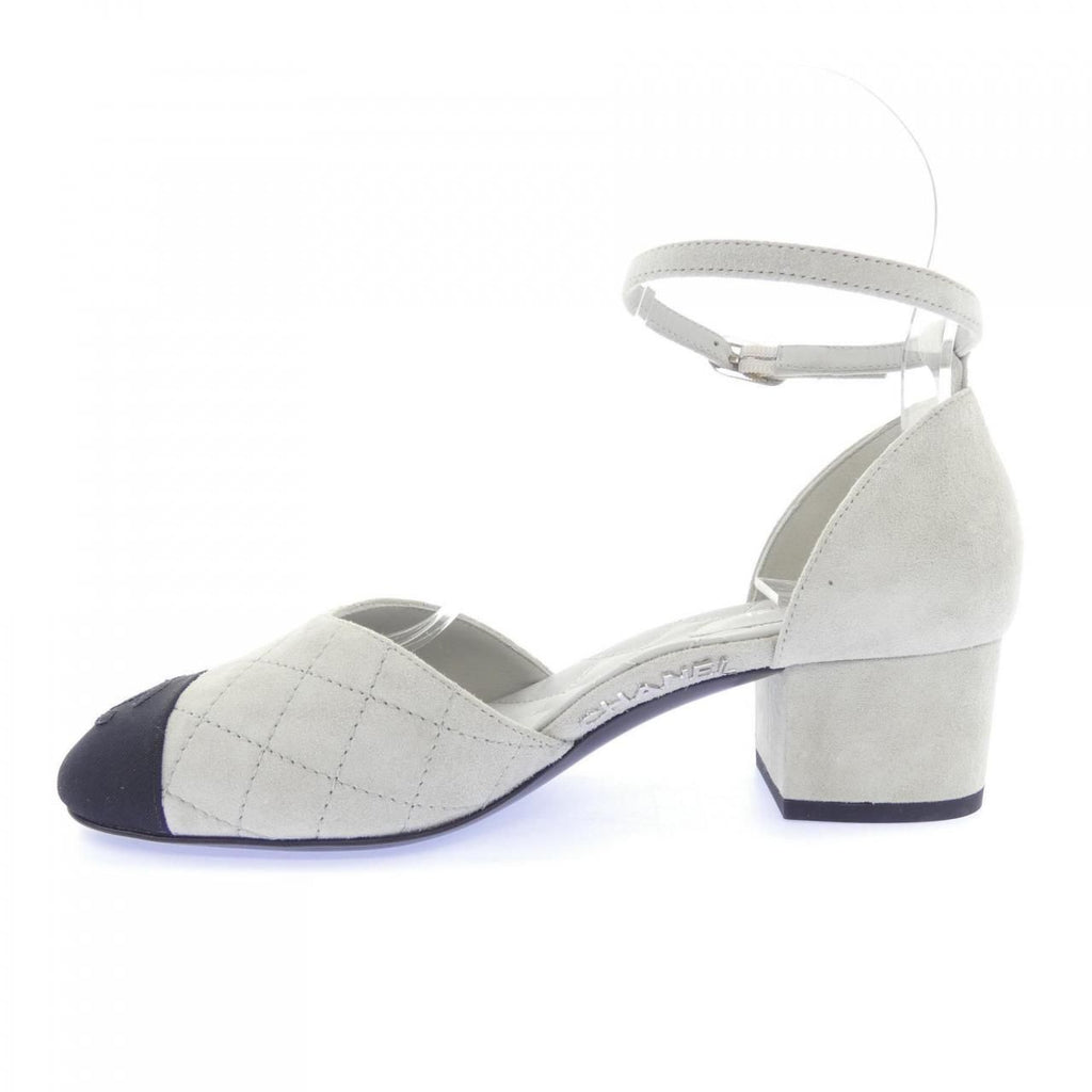 Chanel Ballerina Shoes Flats Gray — view 2