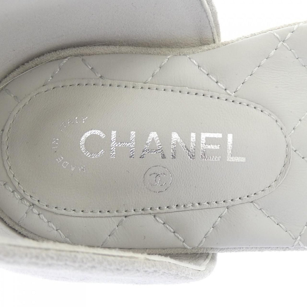 Chanel Ballerina Shoes Flats Gray — view 6