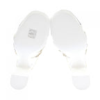 Chanel Slingback Sandals White — view 4