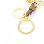 Loewe Bag Charm Keychain & Charms Gold — view 6