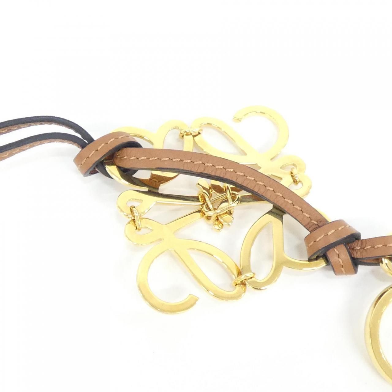Loewe Bag Charm Keychain & Charms Gold — view 3