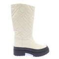 Hermes Mosaic Boots White