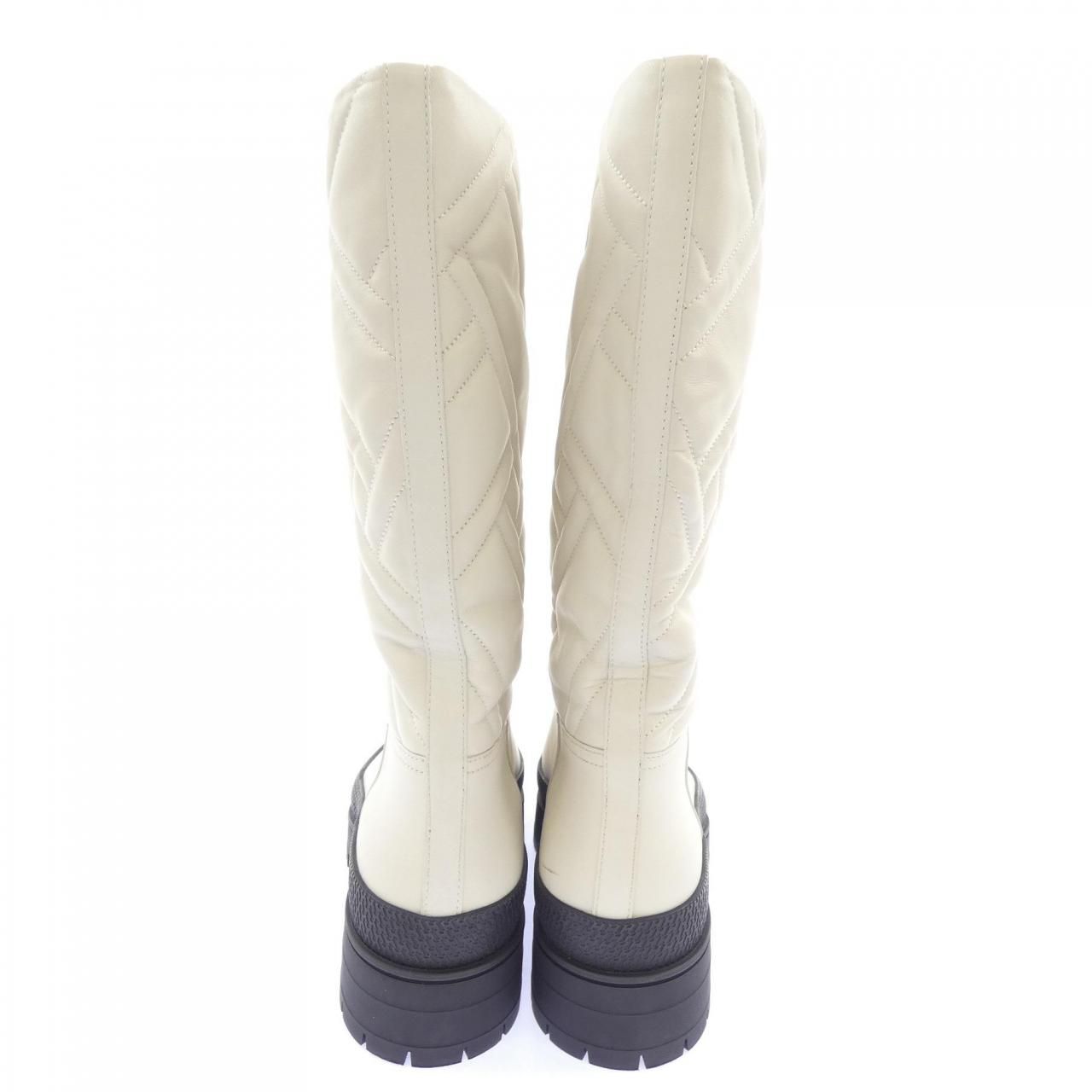 Hermes Mosaic Boots White — view 5
