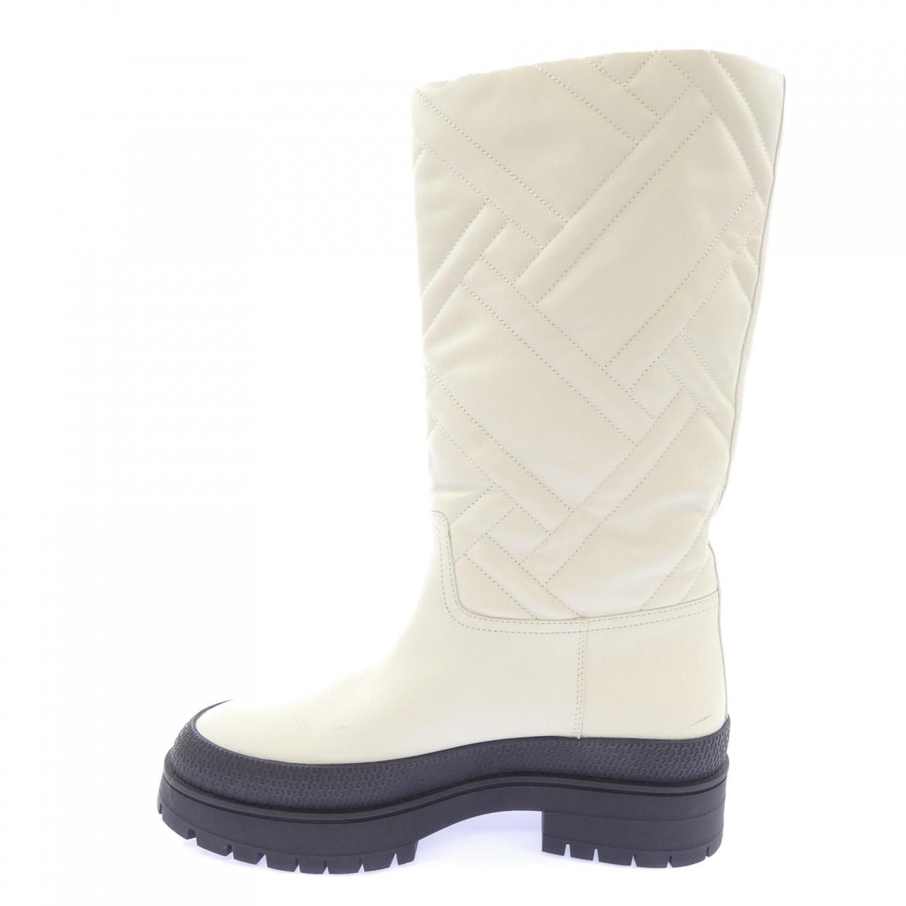 Hermes Mosaic Boots White — view 2