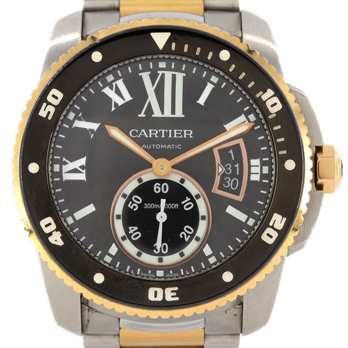 Cartier Caliber Diver Pg Ssxpg Automatic Winding Watch