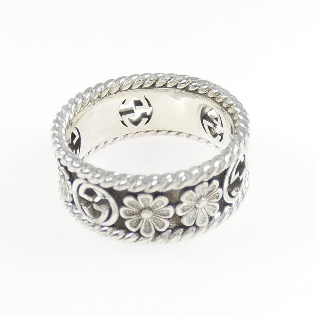 Gucci Interlocking Ring Silver — view 4
