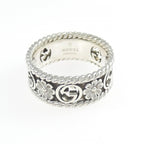 Gucci Interlocking Ring Silver — view 2