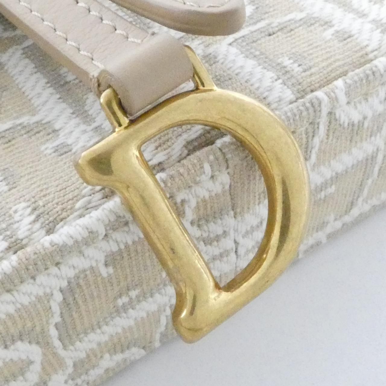 Dior Oblique Saddle Chain Pouch Wallet — view 5