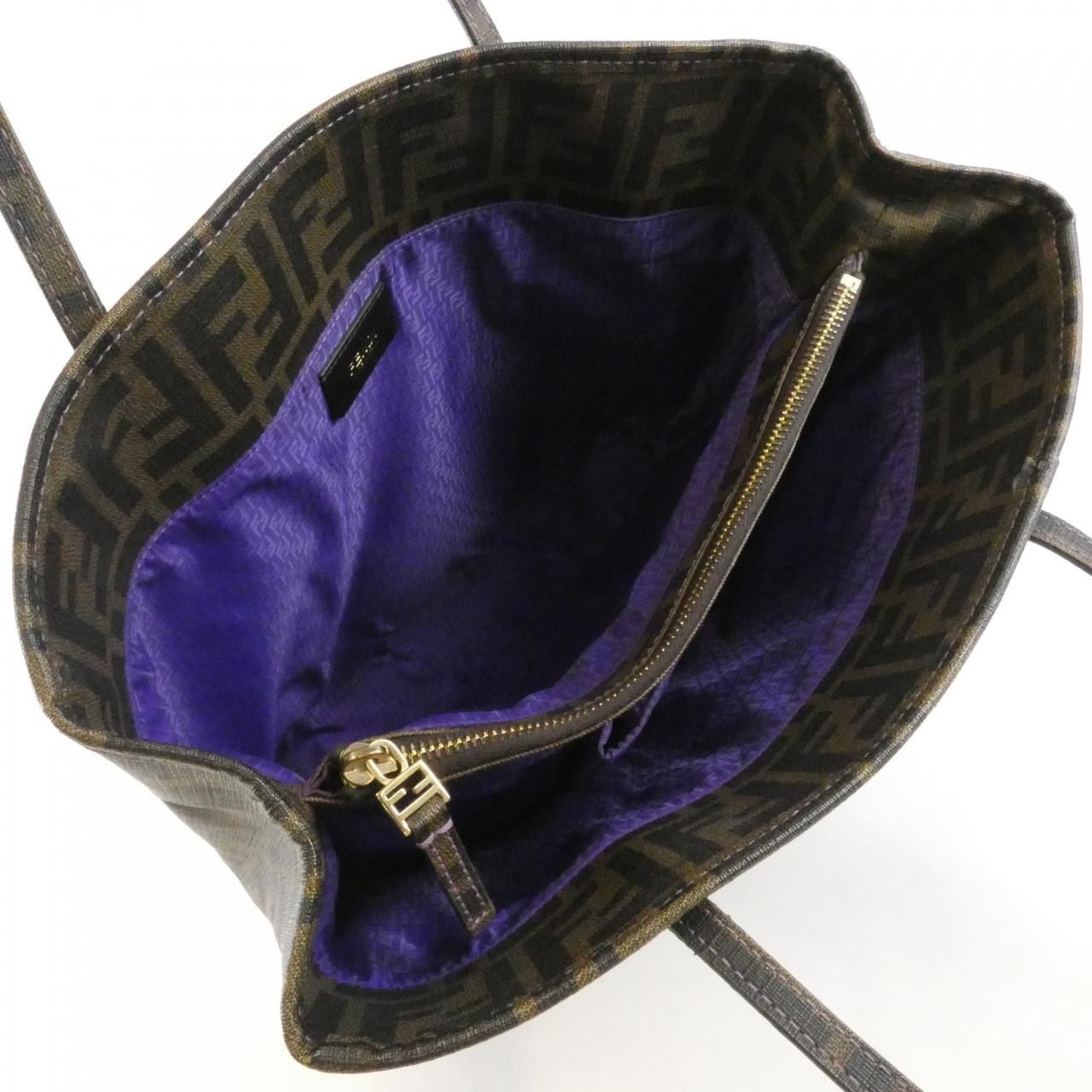 Fendi Uzd Bag Handbag Gold — view 8
