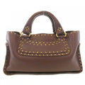 Celine Boogie Bag Handbag Burgundy