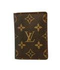 Louis Vuitton Card Case Holder Pass Vertical Monogram