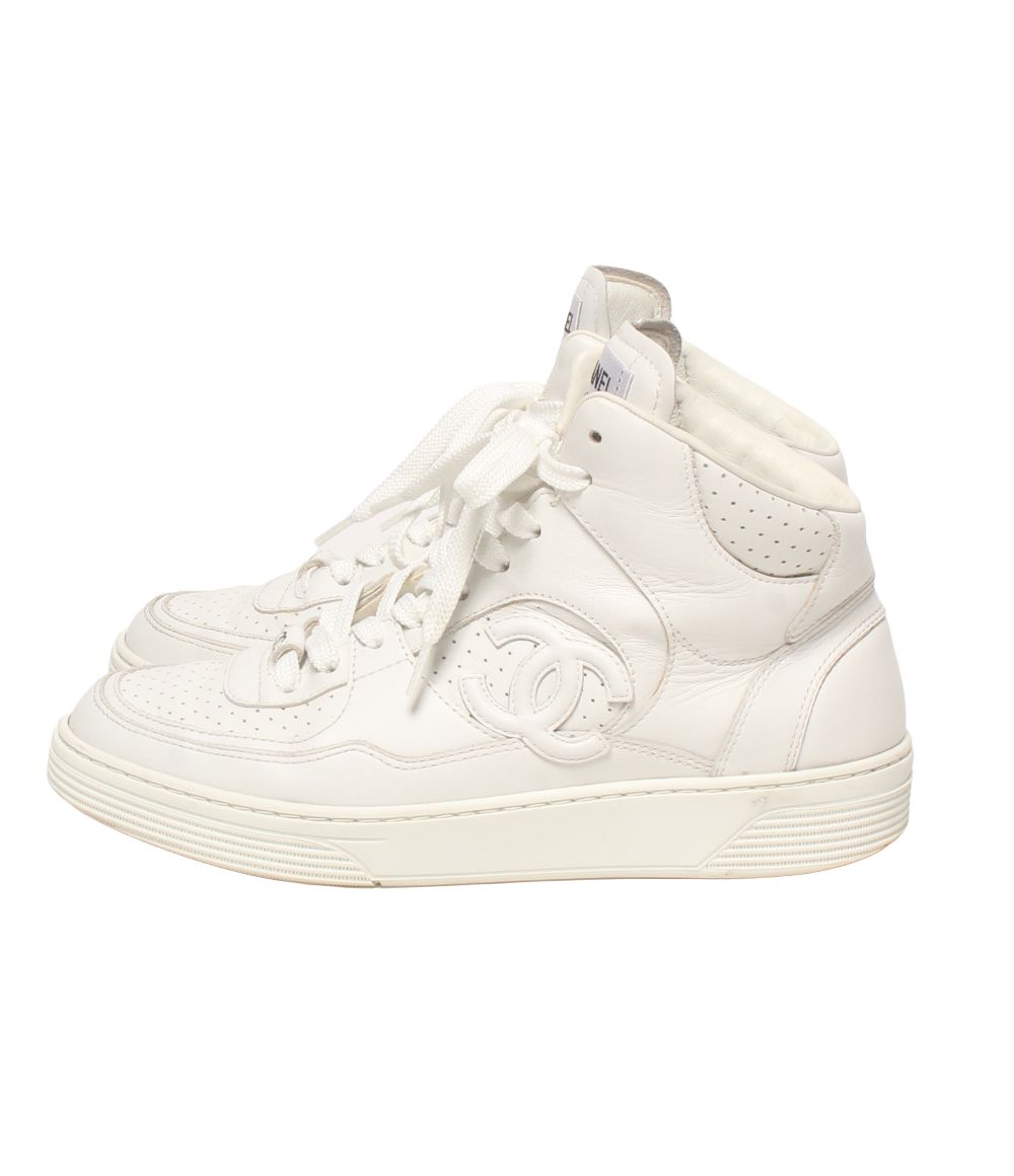 Chanel High Cut Sneakers — view 2