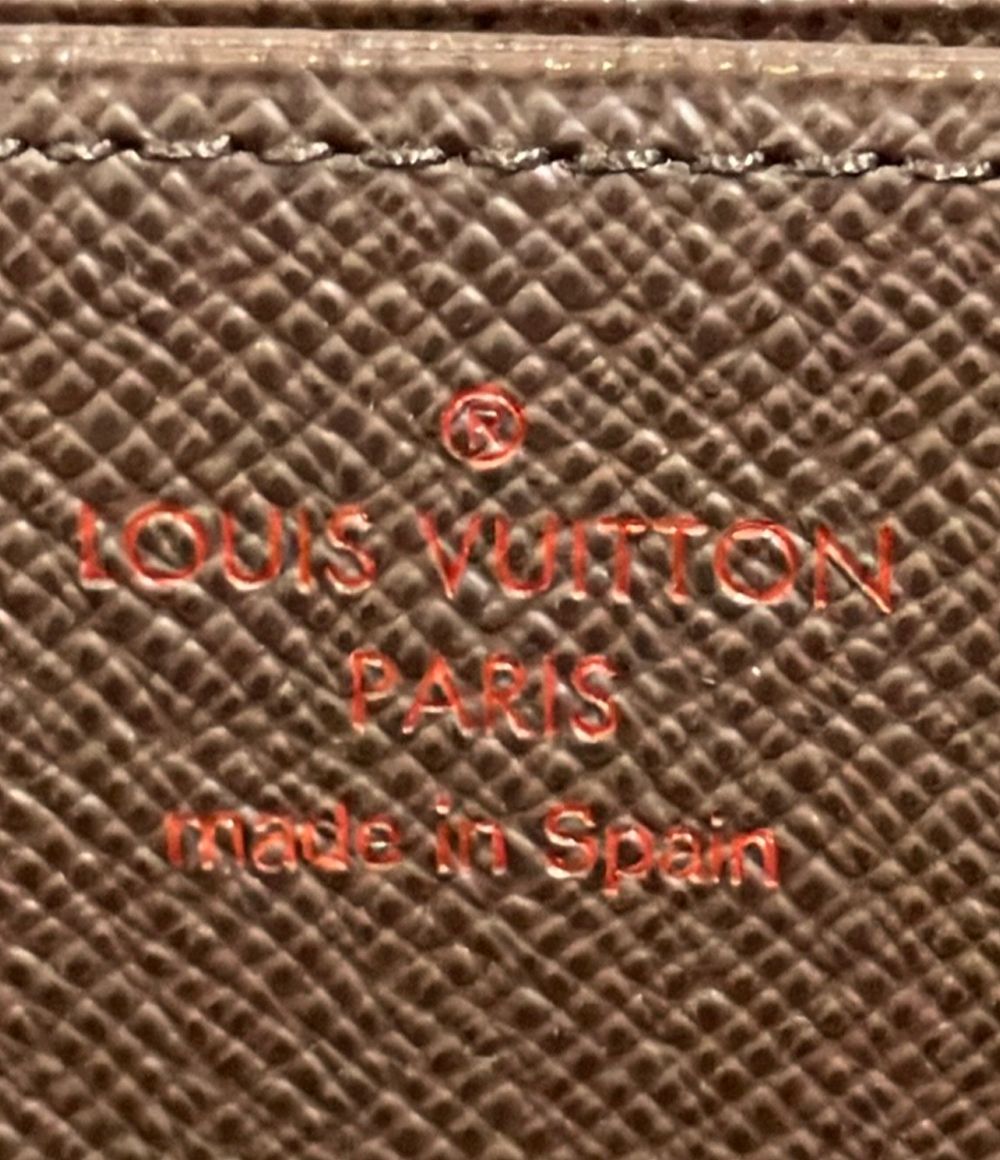 Louis Vuitton Zip Around Wallet Zippy Damier Ebene — view 4