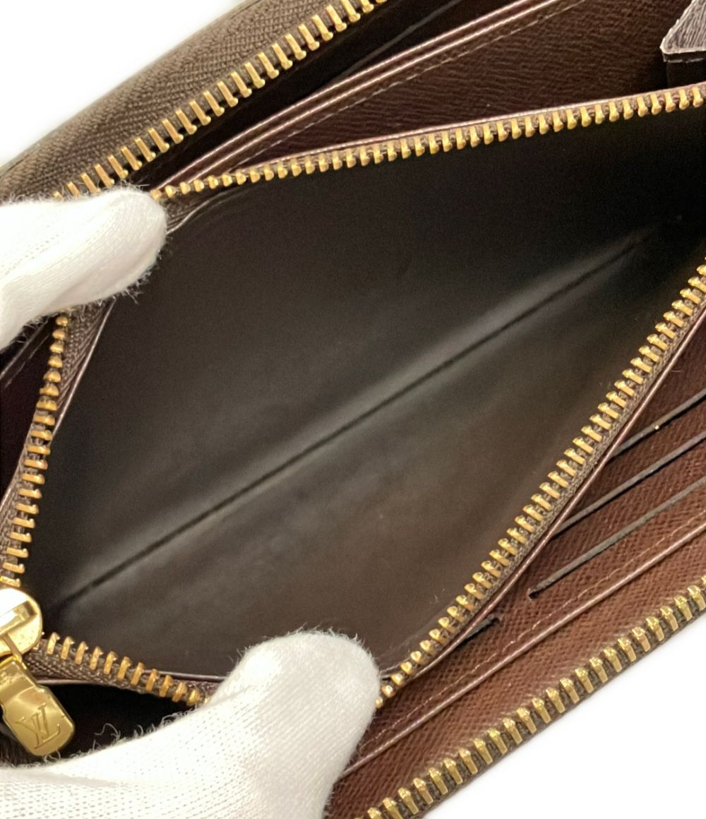 Louis Vuitton Zip Around Wallet Zippy Damier Ebene — view 7