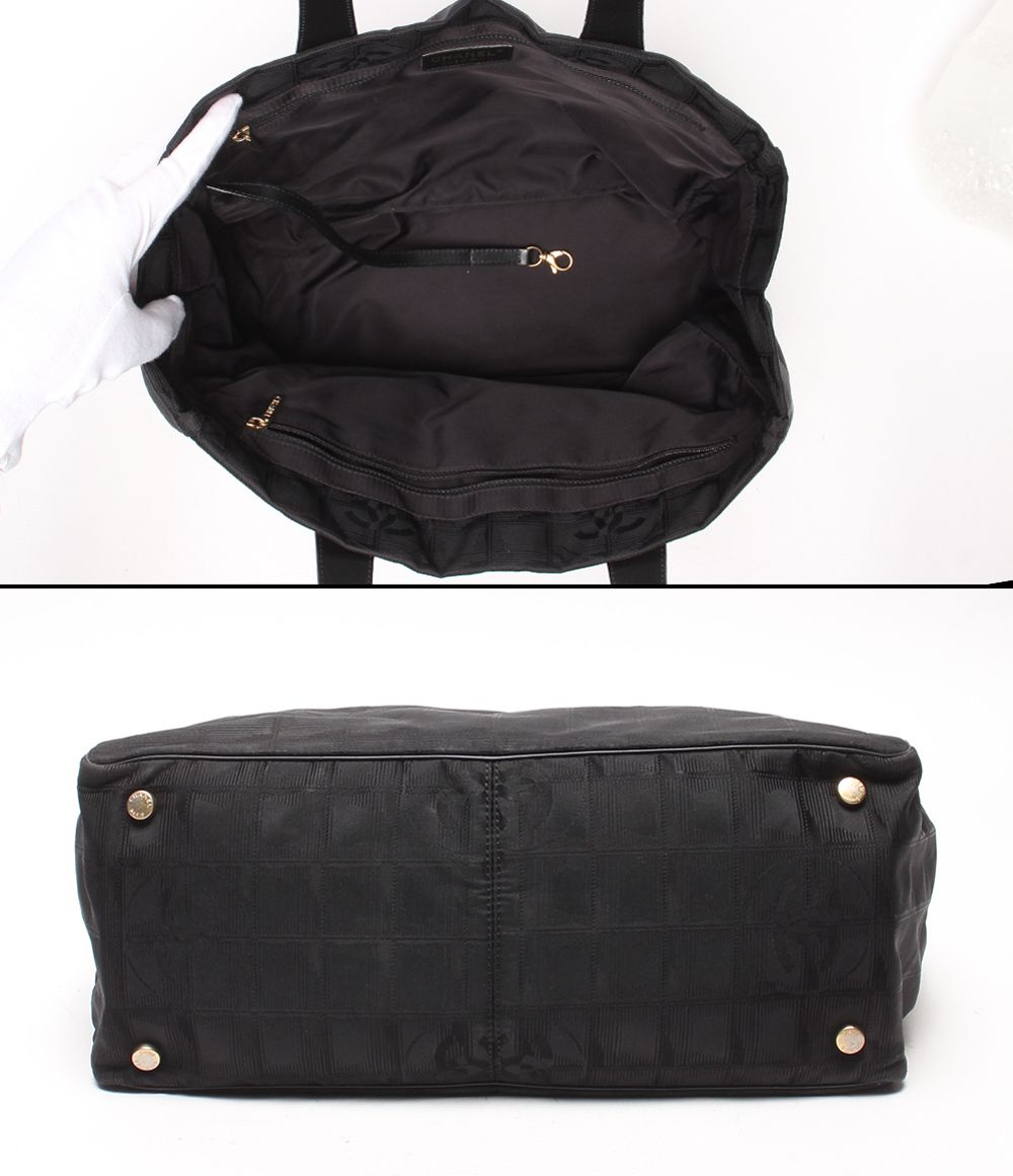 Chanel Tote Gold New Travel Line MM — view 5