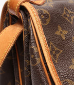 Louis Vuitton Shoulder Bag Crossbody Saumur 35 Monogram — view 7