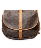 Louis Vuitton Shoulder Bag Crossbody Saumur 35 Monogram — view 2