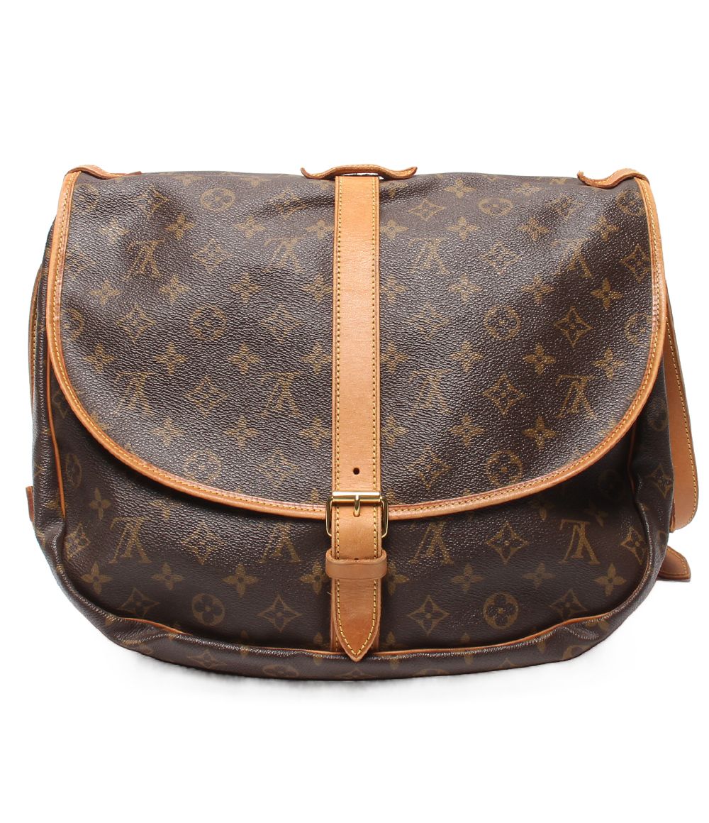 Louis Vuitton Shoulder Bag Crossbody Saumur 35 Monogram — view 2
