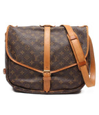 Louis Vuitton Shoulder Bag Crossbody Saumur 35 Monogram