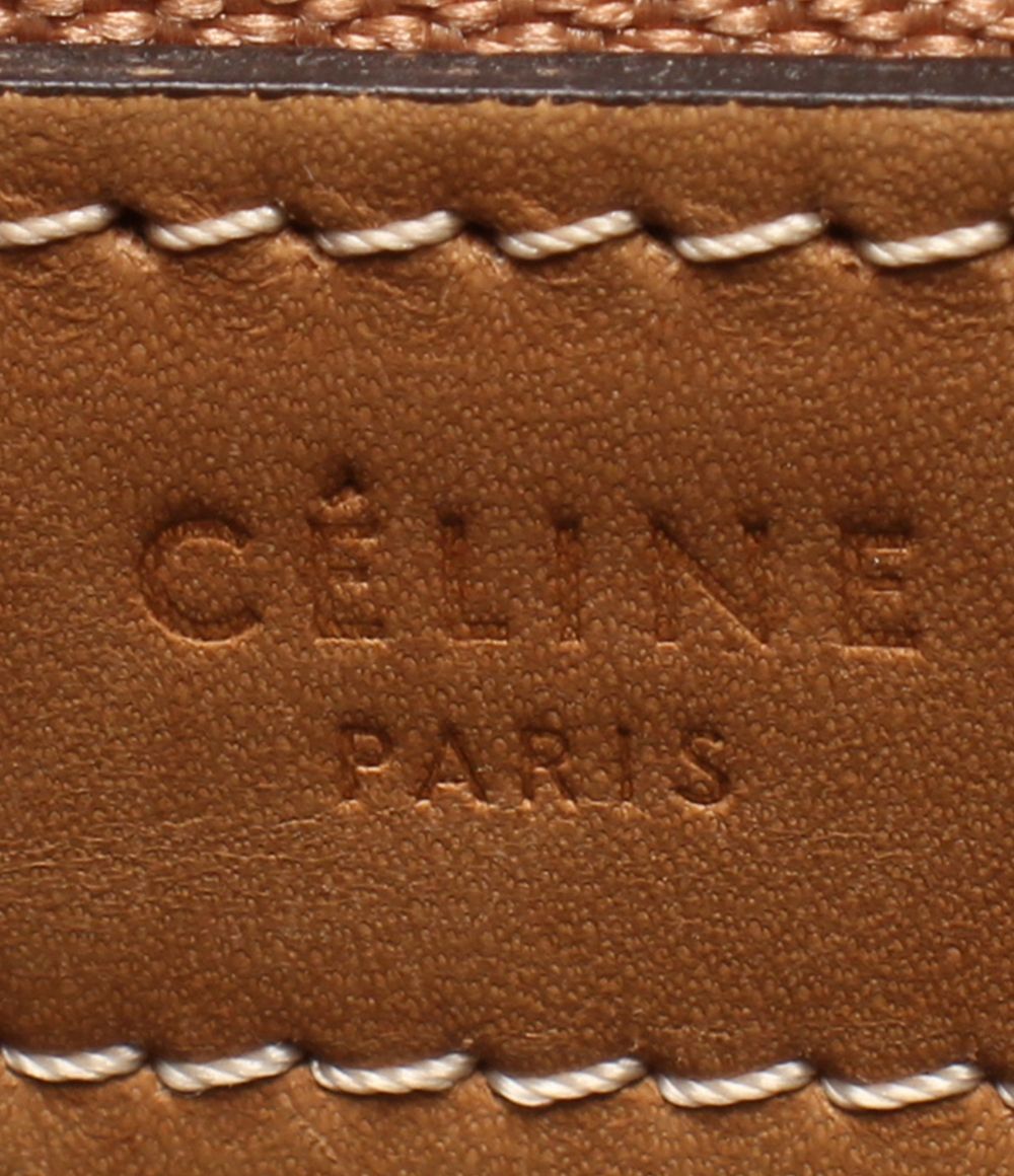 Celine Luggage Micro Handbag Beige Tan