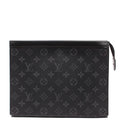 Louis Vuitton Pouch Clutch Pochette Voyage MM Monogram Eclipse