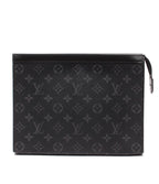 Louis Vuitton Pouch Clutch Pochette Voyage MM Monogram Eclipse