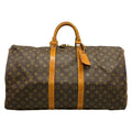 Louis Vuitton Boston Bag Monogram Keepall Bandouliere 55