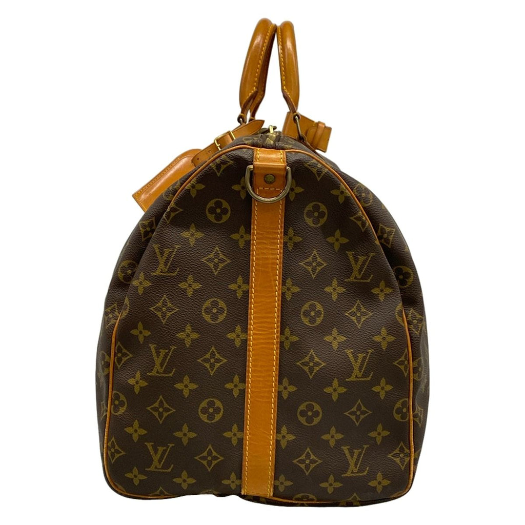 Louis Vuitton Boston Bag Monogram Keepall Bandouliere 55 — view 4