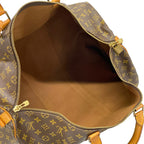 Louis Vuitton Boston Bag Monogram Keepall Bandouliere 55 — view 7
