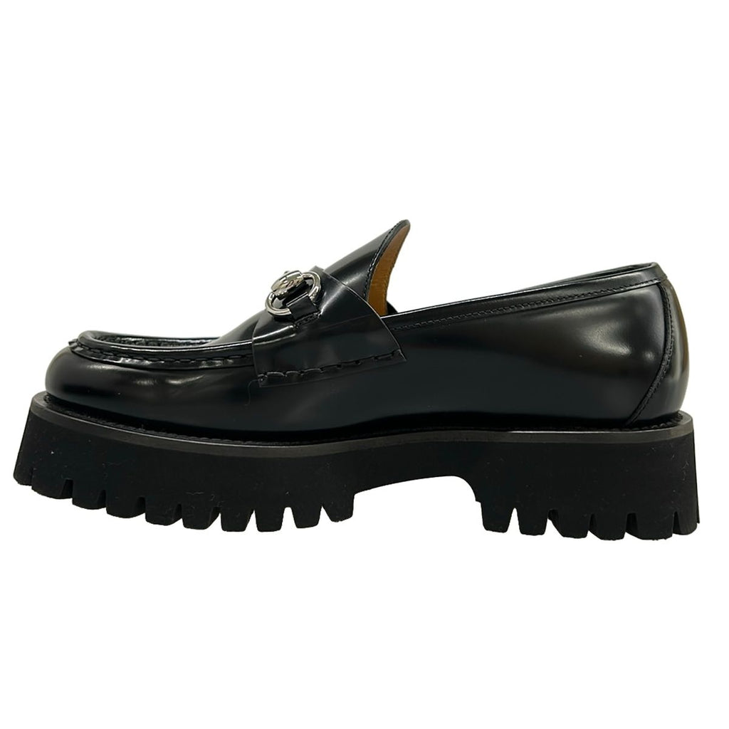 Gucci Loafers with Horsebit Black Leather — view 3