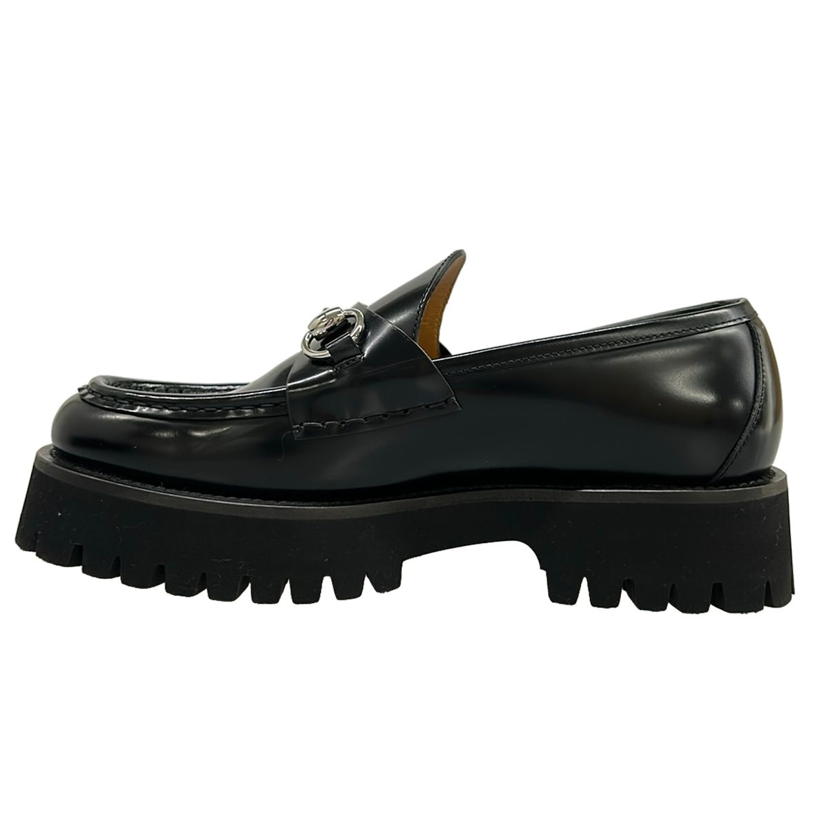 Gucci Loafers with Horsebit Black Leather — view 3