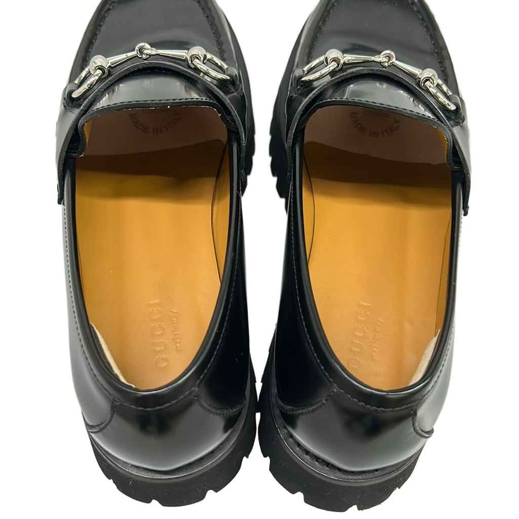 Gucci Loafers with Horsebit Black Leather — view 7