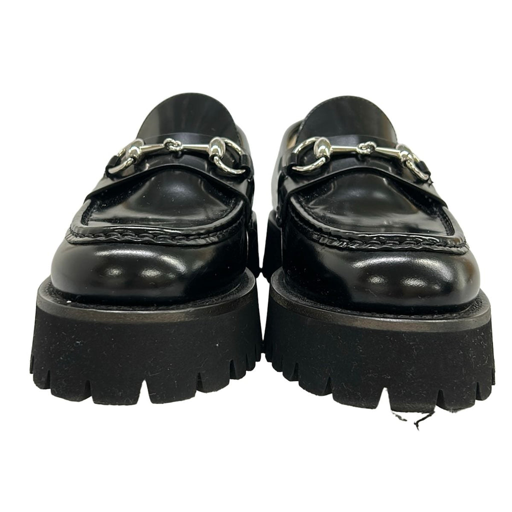 Gucci Loafers with Horsebit Black Leather — view 5
