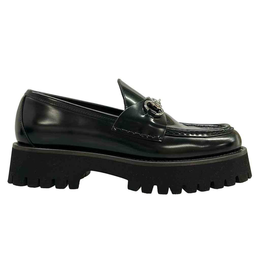 Gucci Loafers with Horsebit Black Leather — view 4