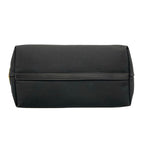 Prada Handbag Logo Jacquard Black Leather — view 5