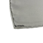 Hermes Scarf Carre 90 Light Gray Blue Multi Maillons de Joel Stein — view 2