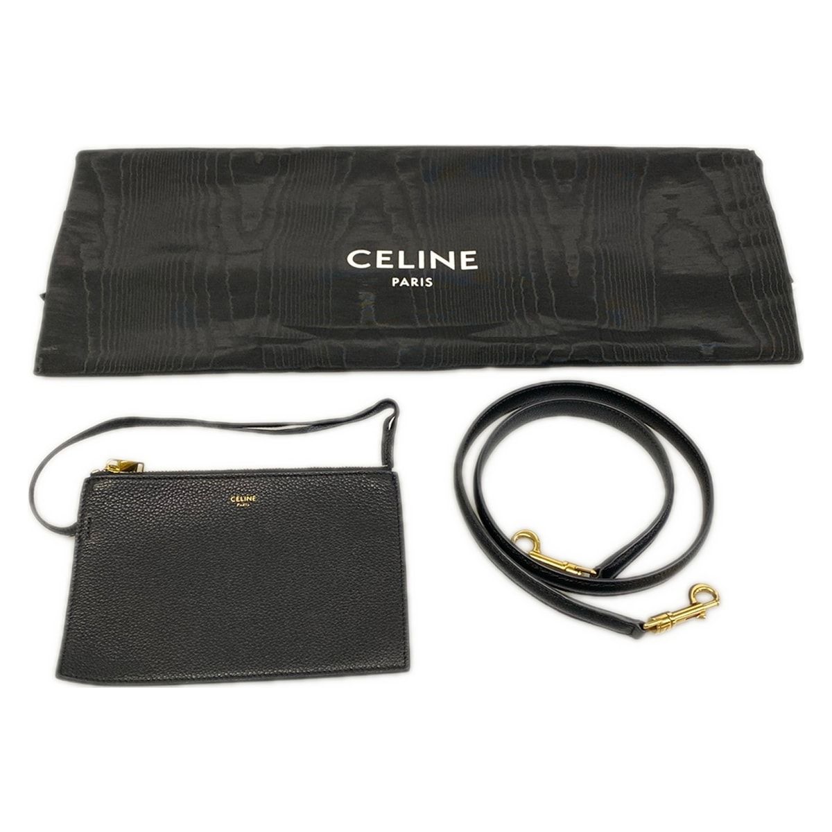 Celine 16 Bucket Bag Black — view 8