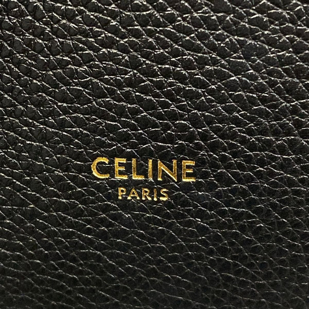 Celine 16 Bucket Bag Black — view 9