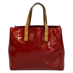 Louis Vuitton Handbag Monogram Vernis Reed PM Pomme D'amour Leather