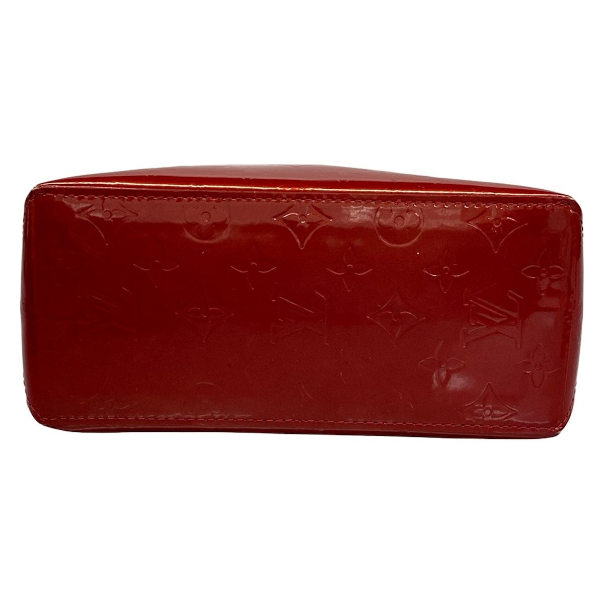 Louis Vuitton Handbag Monogram Vernis Reed PM Pomme D'amour Leather — view 5