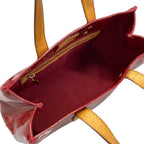 Louis Vuitton Handbag Monogram Vernis Reed PM Pomme D'amour Leather — view 7