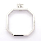 Gucci Ring Octagonal Solitaire 18k White Gold Diamond — view 4