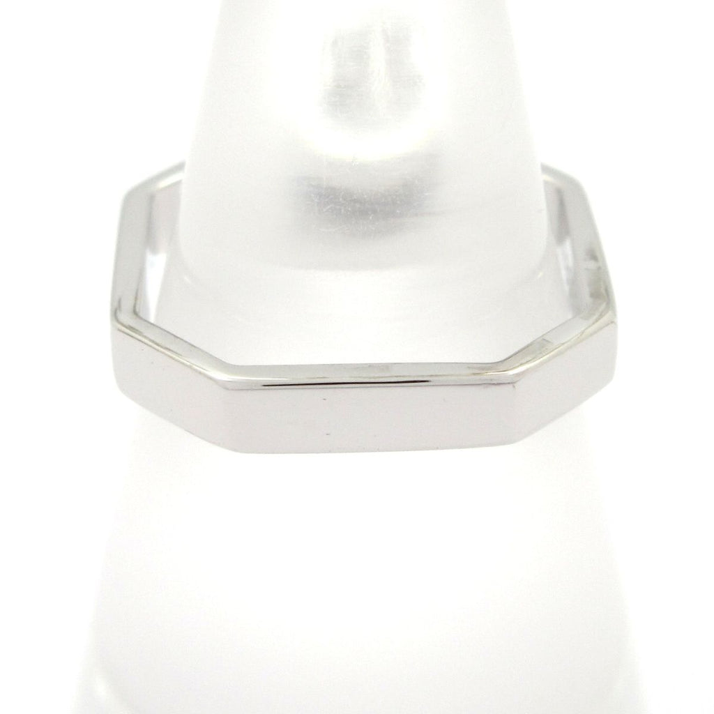 Gucci Ring Octagonal Solitaire 18k White Gold Diamond — view 3