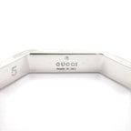 Gucci Ring Octagonal Solitaire 18k White Gold Diamond — view 5