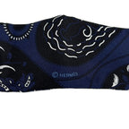 Hermes Scarf Twill Navy White Amazon Festival Silk — view 2