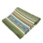 Hermes Shawl Carre Geant 140 Green White Black Tatouages Marins Bandana