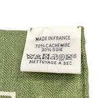 Hermes Shawl Carre Geant 140 Green White Black Tatouages Marins Bandana — view 3
