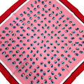 Hermes Scarf Carre 45 Gavroche Pink Red Multi Jeu de Billes Marbles