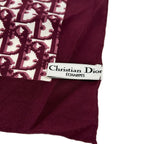 Dior Scarf White Bordeaux — view 2
